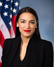 Headshot of Alexandria Ocasio-Cortez