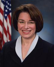 Headshot of Amy Klobuchar