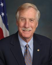 Headshot of Angus King