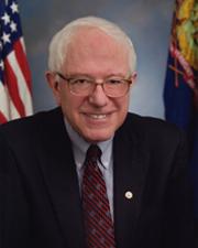 Headshot of Bernie Sanders