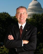 Headshot of Chuck Grassley