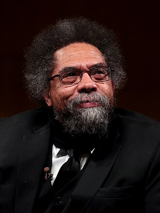 Headshot of Cornel West